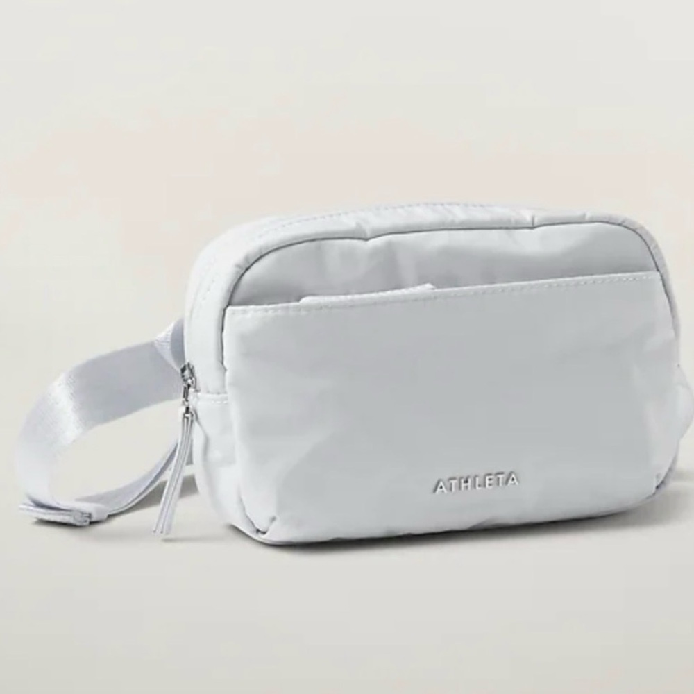 Athleta All About Snowfall Blue Crossbody / Belt Bag
